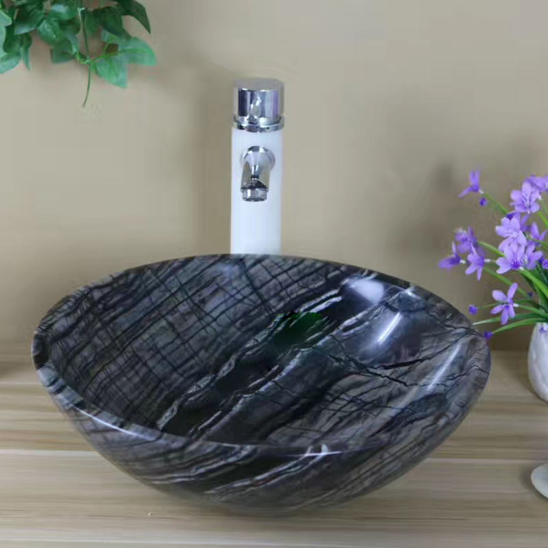 Natural stone bathroom marble wash basin